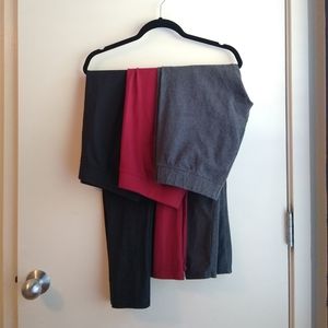 Trio of Size L Pact Leggings